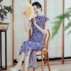 leisure-time-purple-cheongsam-modern-qipao-04 leisure time purple cheongsam modern qipao