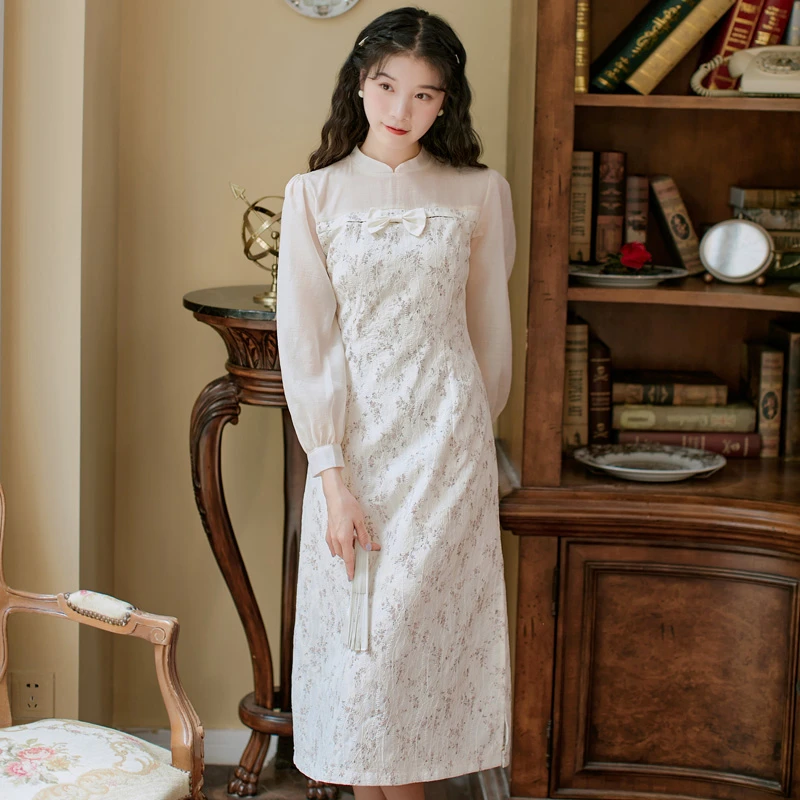 lilac-qipao-white-cheongsam-01 lilac qipao white cheongsam dress