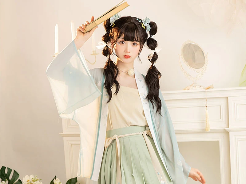 solid camisole hanfu tank top