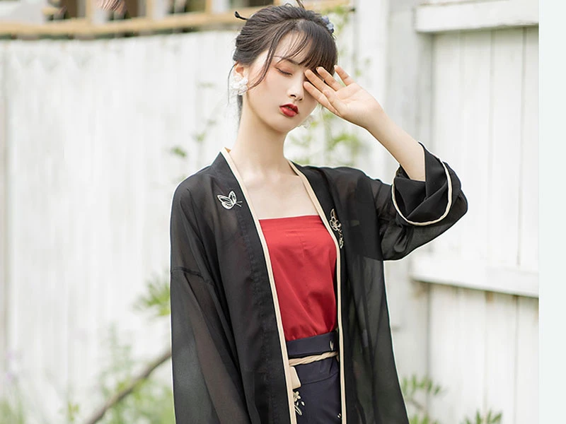 solid camisole hanfu tank top