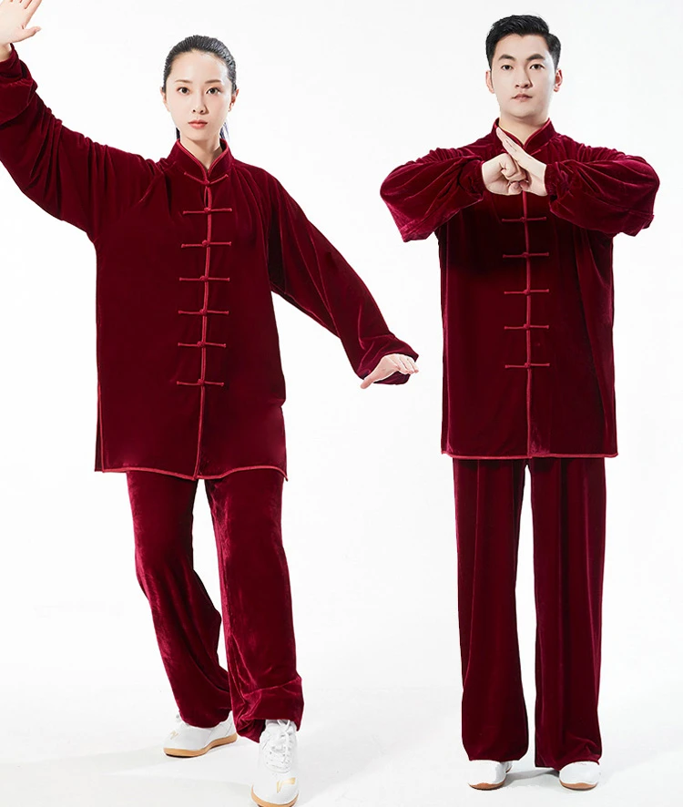 Winter Shaolin Wushu Clothing Wuxia Taiji Clothing