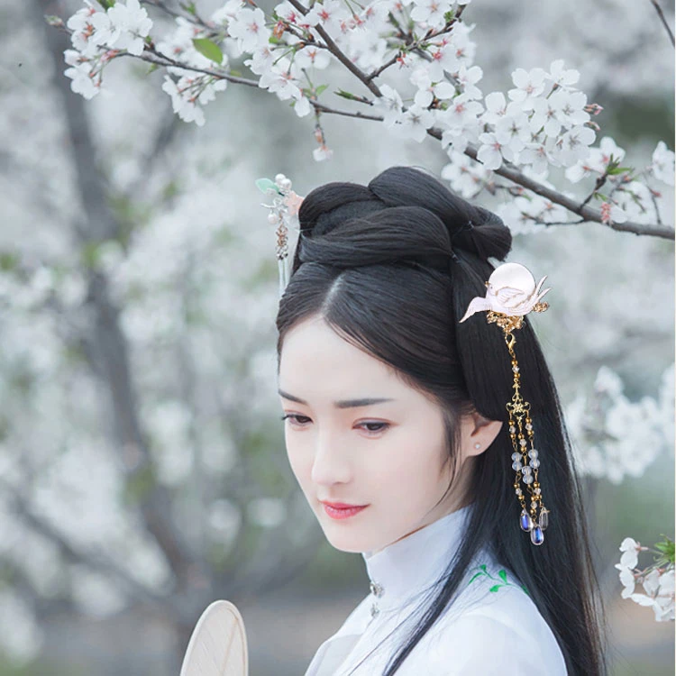 newhanfu retro bird hanfu jewelry