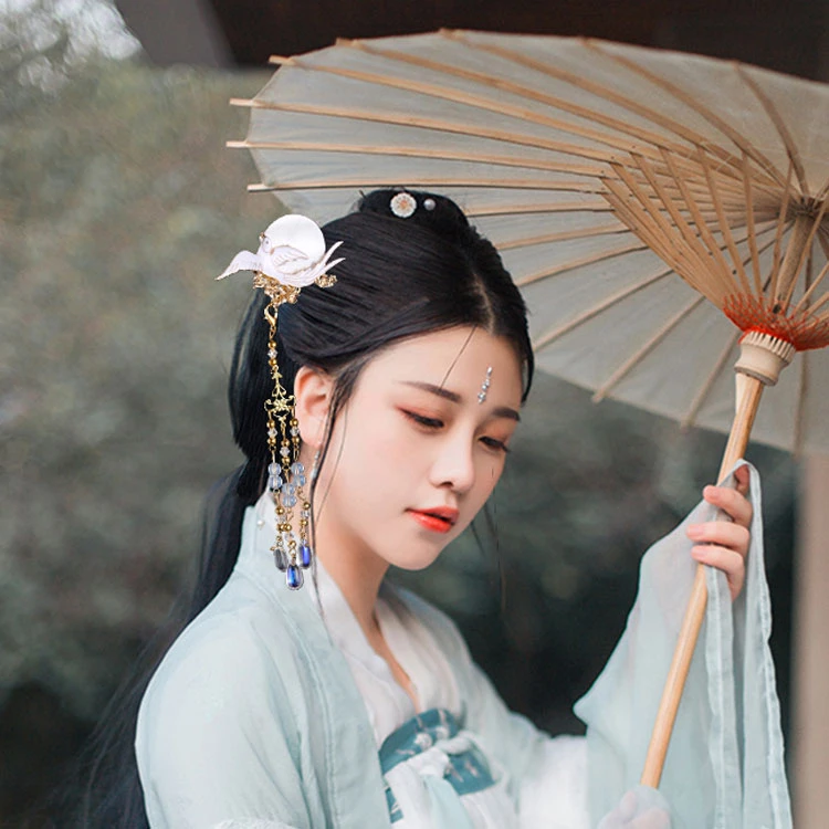 newhanfu retro bird hanfu jewelry
