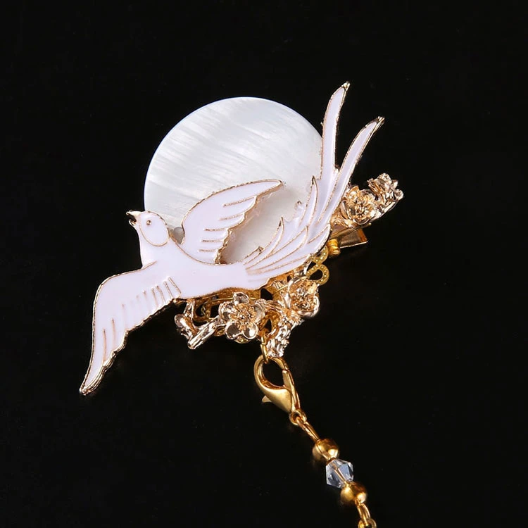 newhanfu retro bird hanfu jewelry