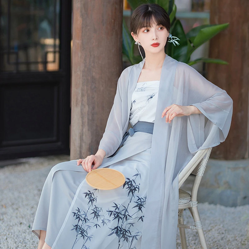Street-Fashion-Song-Ladies-Casual-Hanfu-Summer-Changgansi-Style-2 Street Fashion Song Ladies Casual Hanfu Summer Changgansi Style