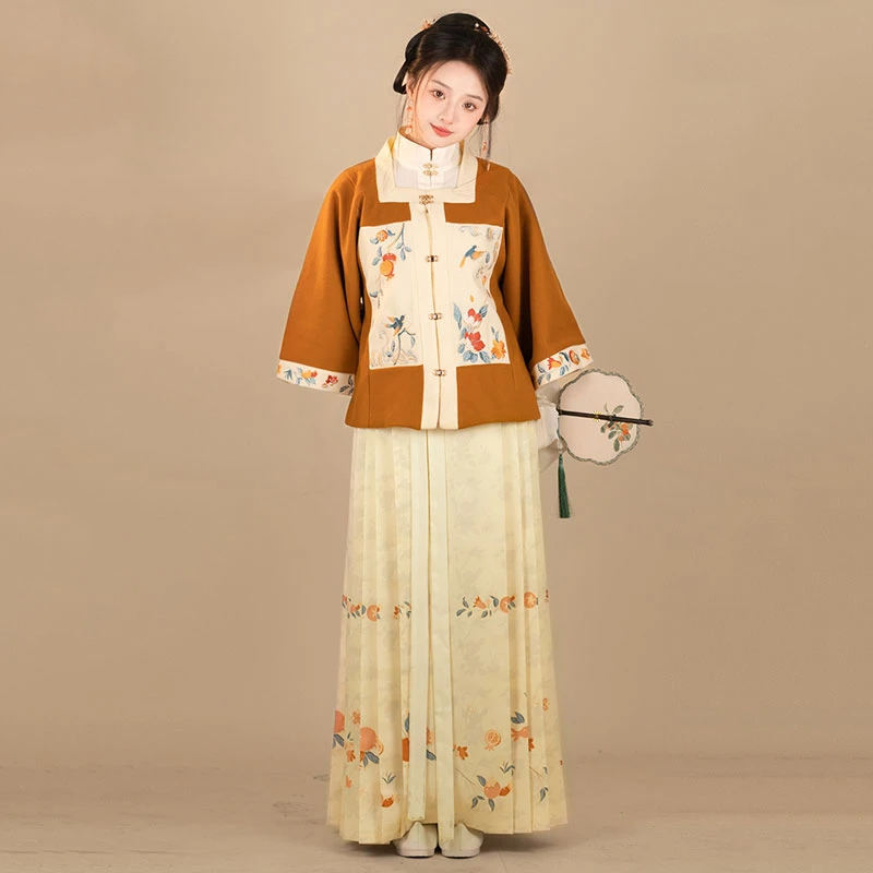 sweet-sister-orange-red-hanfu-03 sweet sister orange red hanfu dress