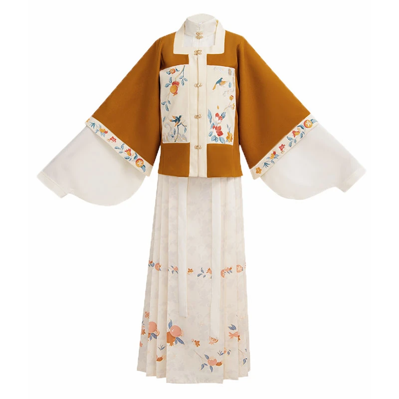 sweet-sister-orange-red-hanfu-04 sweet sister orange red hanfu dress