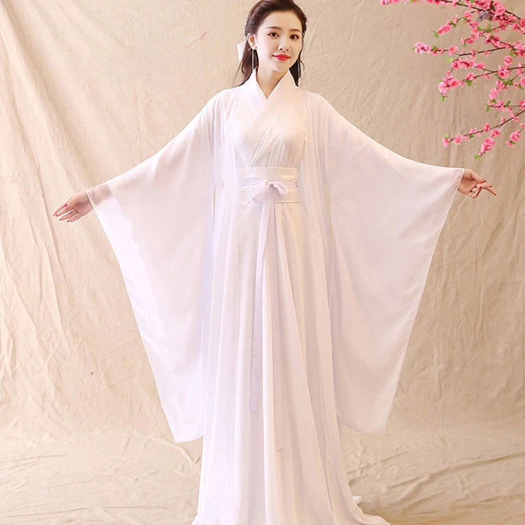 snow girl hanfu dress