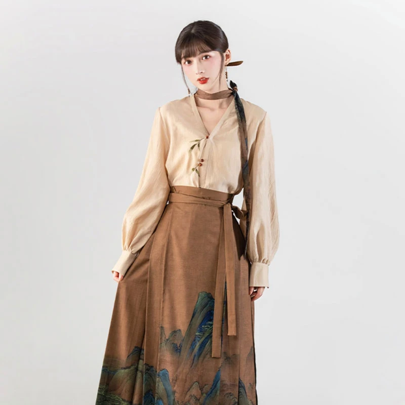 jin-landscape-green-hanfu-01 jin landscape women green hanfu