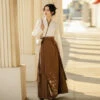 winter orchid women hanfu jacket