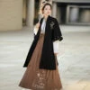 winter orchid women hanfu jacket