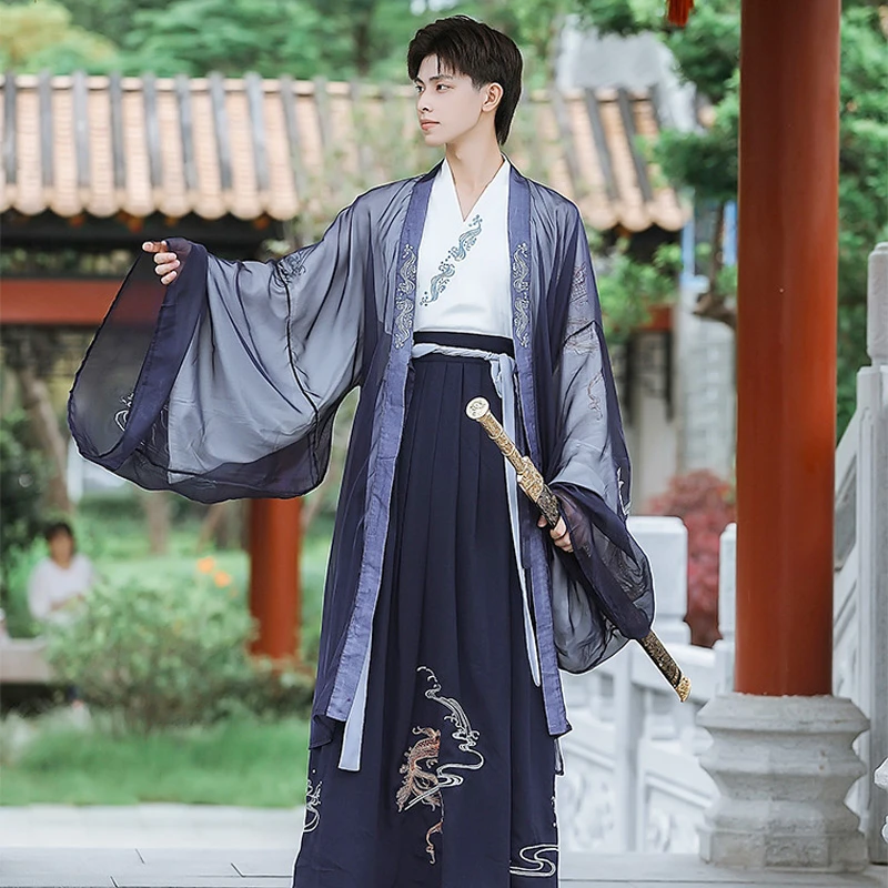 dragon fish hanfu male