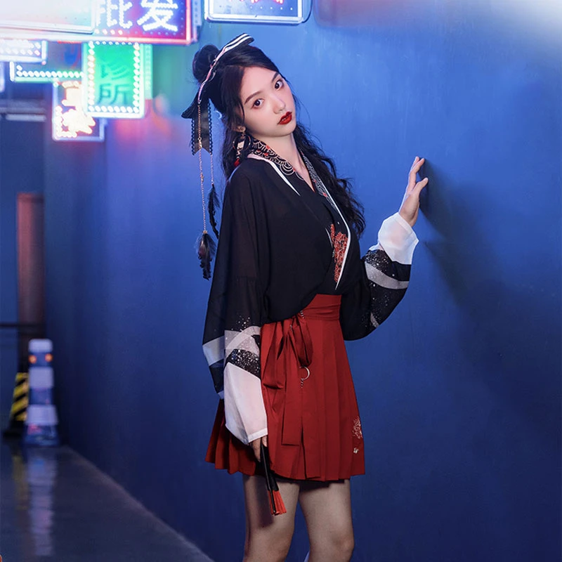 Night Flower modern hanfu