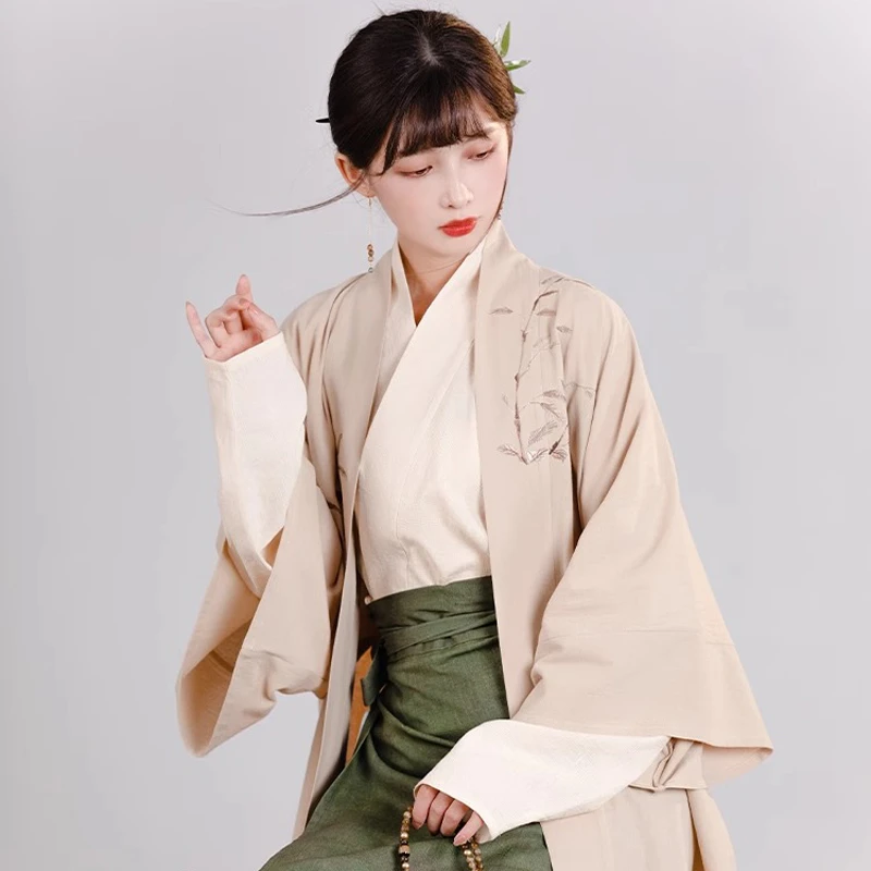 Women-Song-Dynasty-Hanfu-Long-Stylish-Spring-Daily-Wear-2 Women's Song Dynasty Hanfu Long Stylish Spring Daily Wear