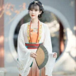 Red Camellia summer hanfu