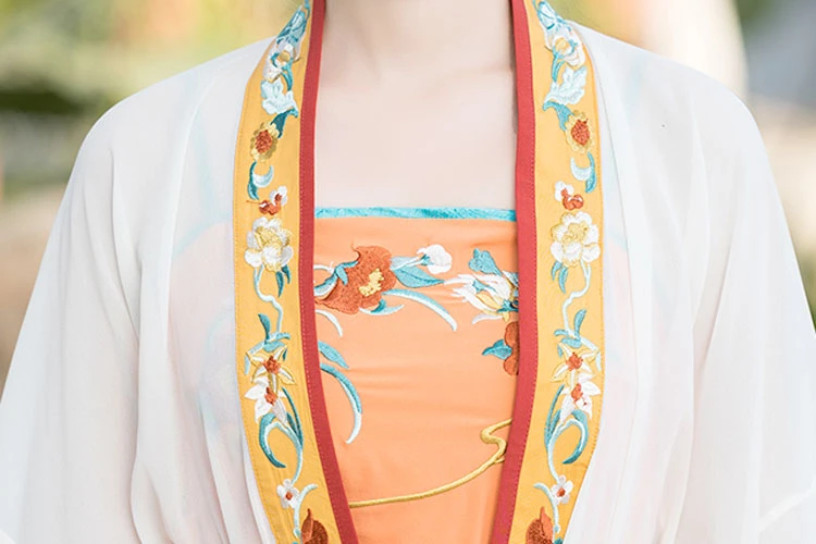 Red Camellia summer hanfu