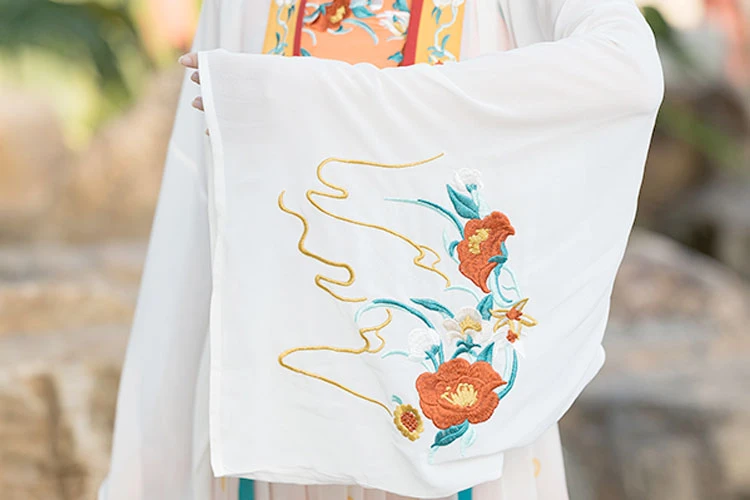 Red Camellia summer hanfu