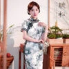 meet-village-white-black-cheongsam-qipao-01 meet village white black cheongsam qipao