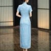 Vintage-Women-Cheongsam-Elegant-Long-Silk-Long-Qipao-Dresses-3 Vintage Women Cheongsam Elegant Long Silk Long Qipao Dresses