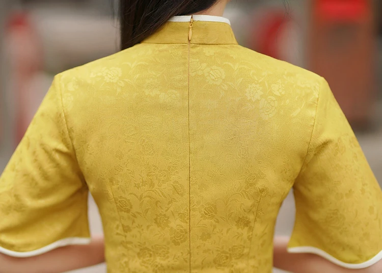 Fashion Cheongsam Gentle Lady Improved Chinese Qipao