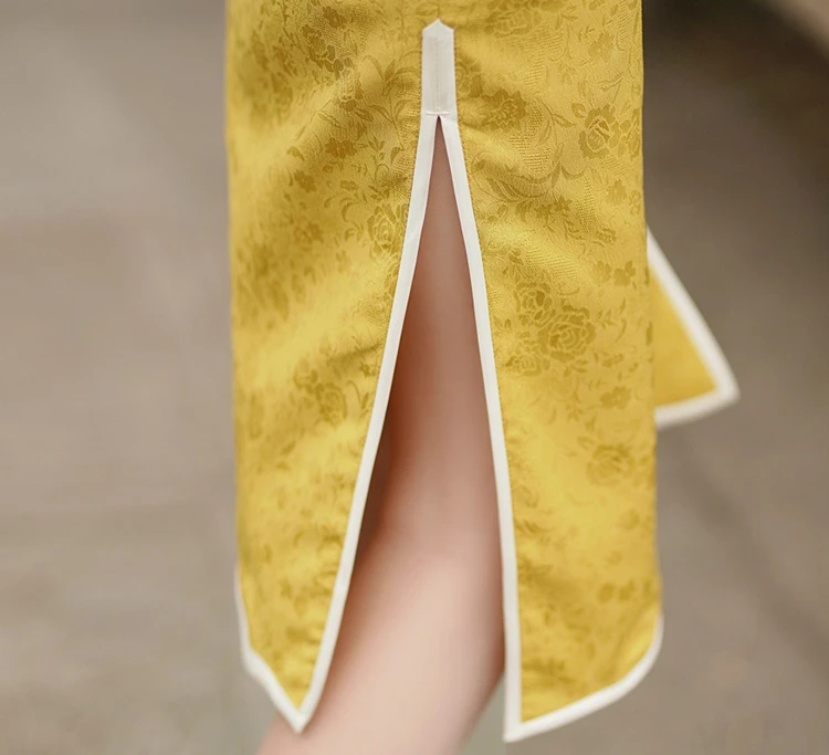 Fashion Cheongsam Gentle Lady Improved Chinese Qipao