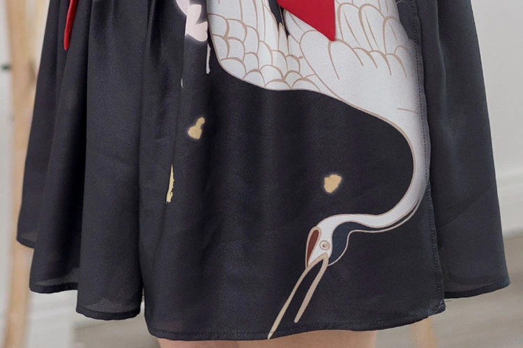 Flying Crane hanfu dress