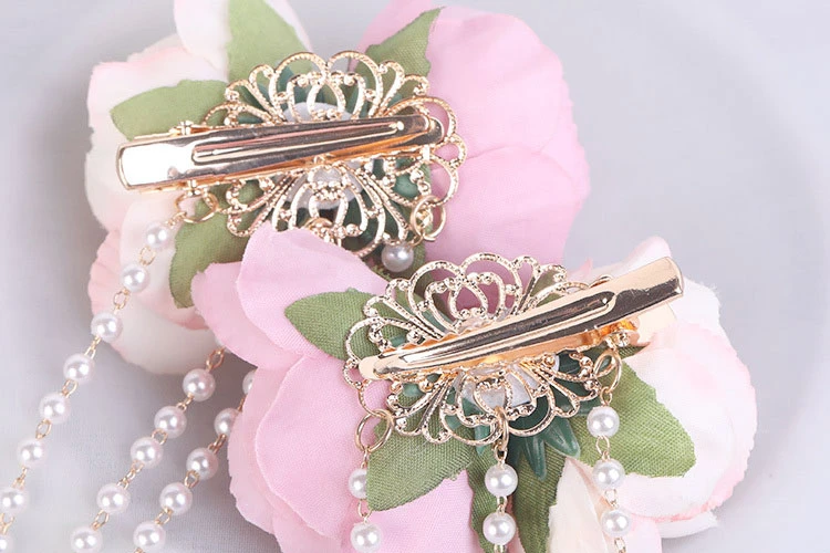 Rose Hairclip hanfu accessory