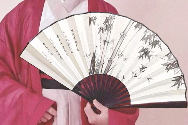 Painting Fan hanfu accessory