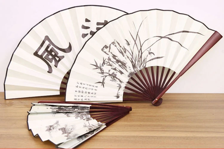 Painting Fan hanfu accessory