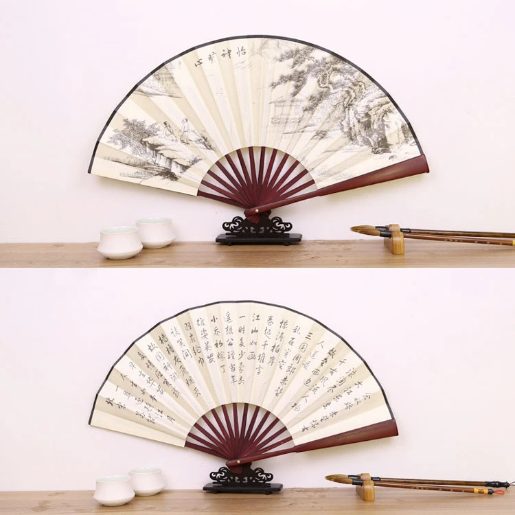 Painting Fan hanfu accessory