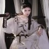 Tang-Dynasty-Round-Neck-Robe-Improved-Fashion-Couple-Hanfu-1 Tang Dynasty Round Neck Robe Improved Fashion Couple's Hanfu