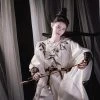 Tang-Dynasty-Round-Neck-Robe-Improved-Fashion-Couple-Hanfu-2 Tang Dynasty Round Neck Robe Improved Fashion Couple's Hanfu