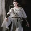 Tang-Dynasty-Round-Neck-Robe-Improved-Fashion-Couple-Hanfu-3 Tang Dynasty Round Neck Robe Improved Fashion Couple's Hanfu