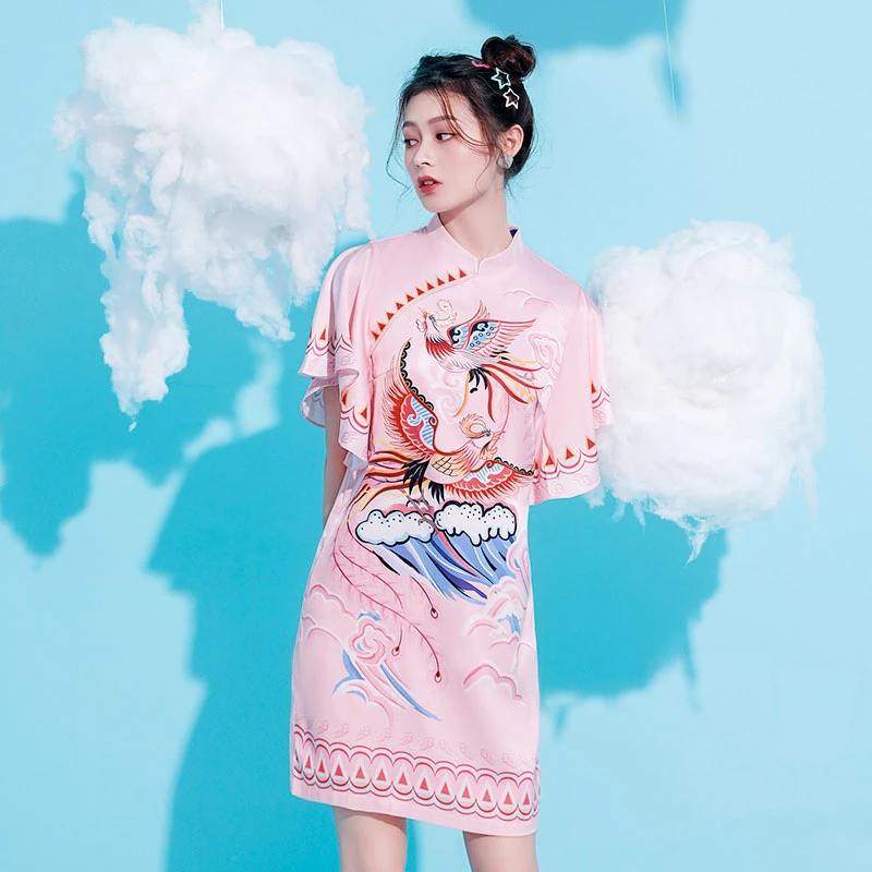 Twin Phoenix qipao dress shop