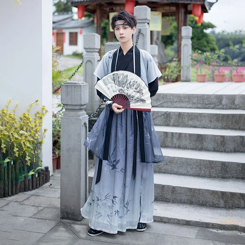 Bamboo-Poet-male-hanfu-02 Bamboo Poet male hanfu dress