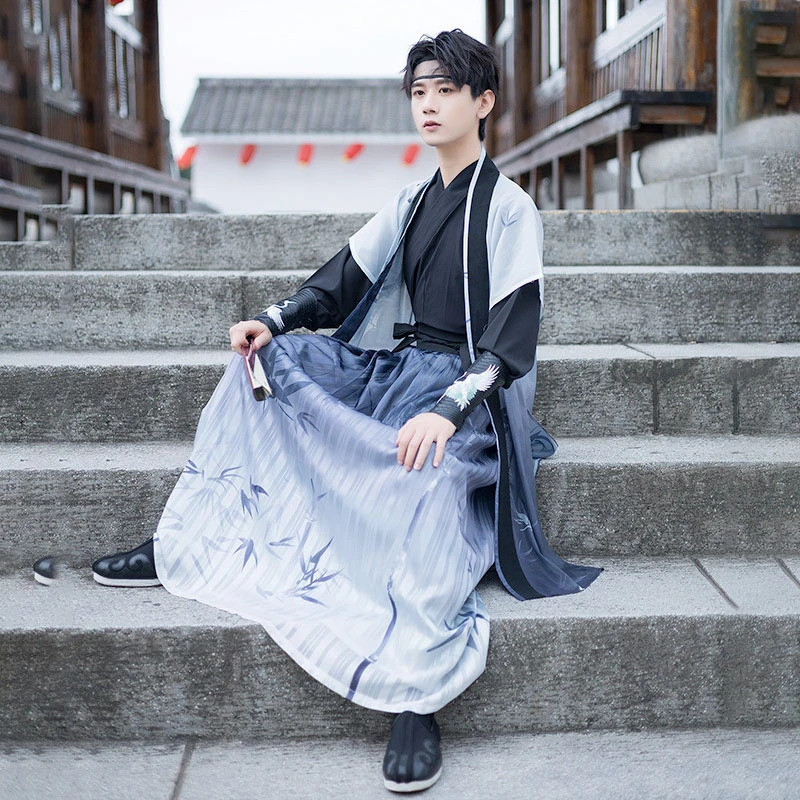 Bamboo-Poet-male-hanfu-05 Bamboo Poet male hanfu dress