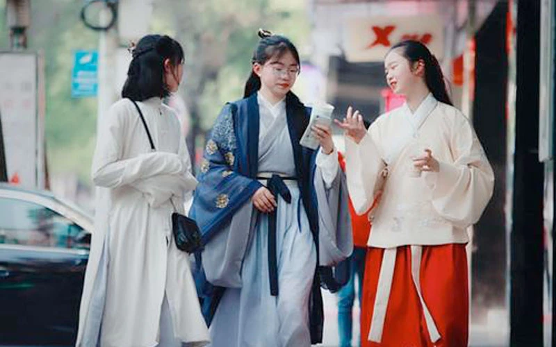 new hanfu dress