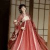 Ladies-Qixiong-Shanqun-North-and-South-Dynasty-Hanfu-Style-Embroidered-Large-Sleeve-Skirt-3 Ladies Qixiong Shanqun North and South Dynasty Hanfu Style Embroidered Large Sleeve Skirt