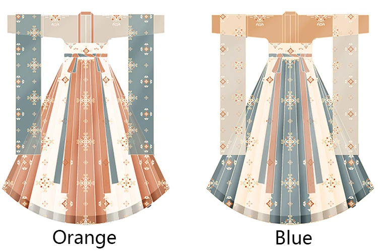 Camellia Girl qixiong hanfu dress