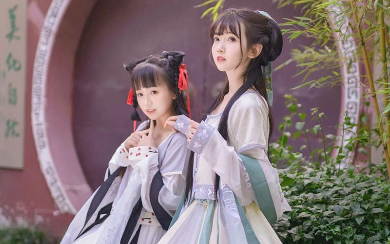 spring hanfu dress