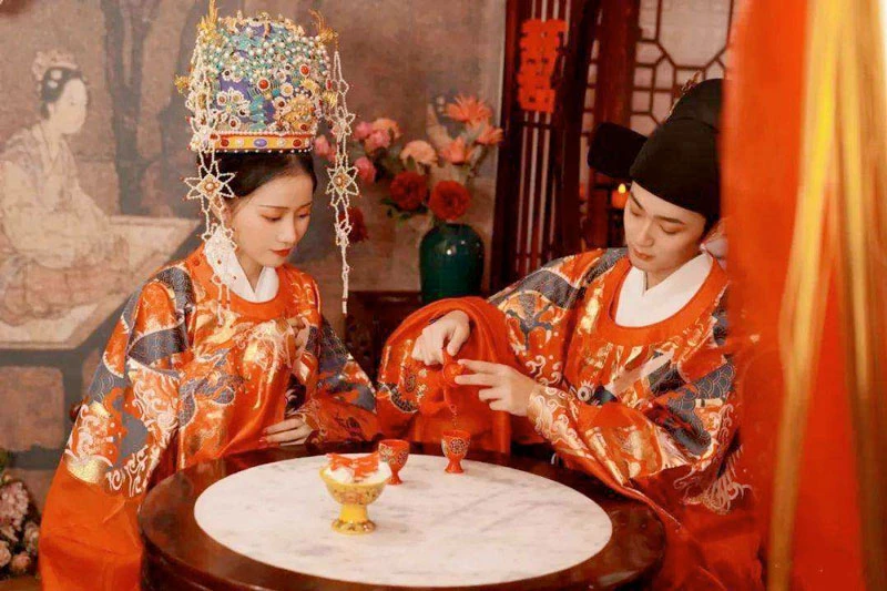 china hanfu wedding dress