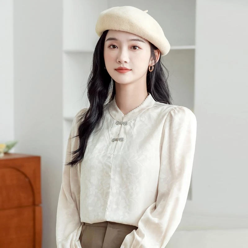 Daffodil-Shirt-qipao-top-03 Daffodil Shirt qipao top