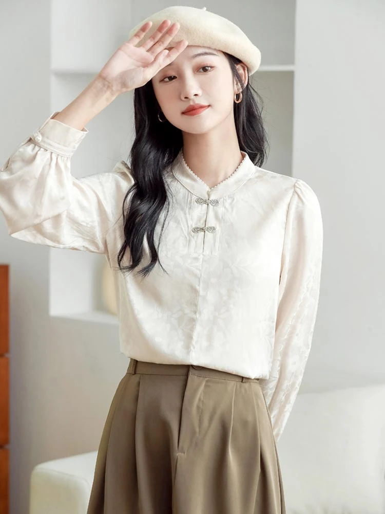 Daffodil Shirt qipao top