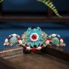 Hanfu-Hairpin-Dunhuang-Style-Hair-Ornament-Ming-Dynasty-Accessories-2 New Fashion Women Modern Hanfu Ink Mamian Skirt for Spring