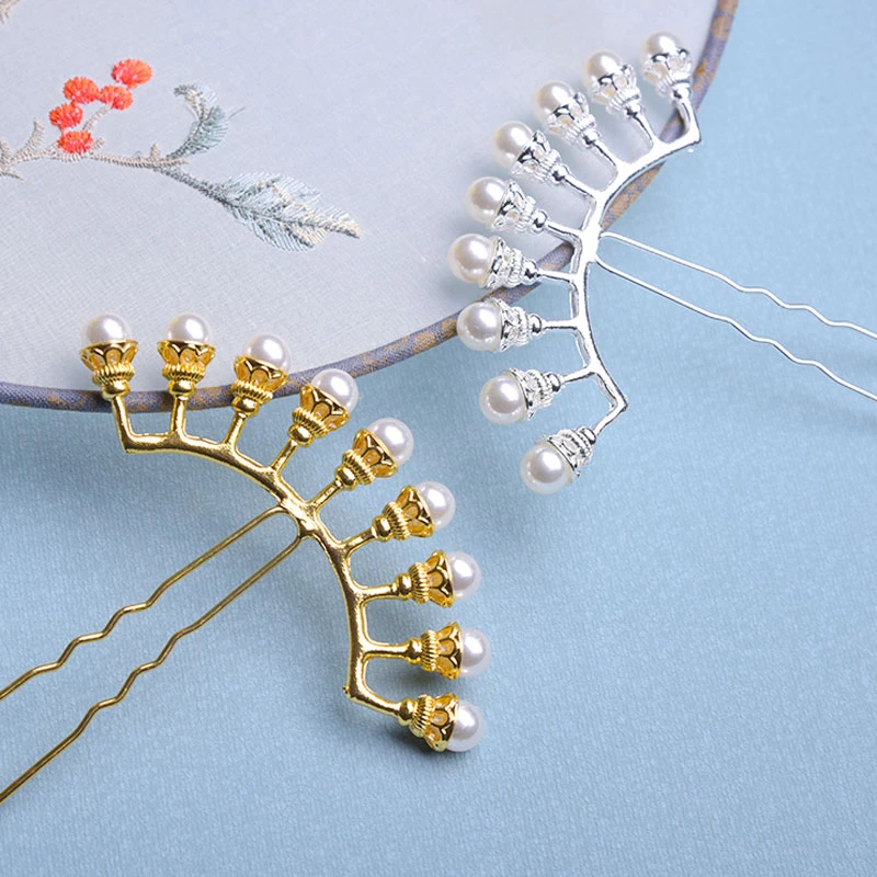 Nine-Pearl-Hanfu-Haripin-02 Nine Pearl Hanfu Haripin Jewelry