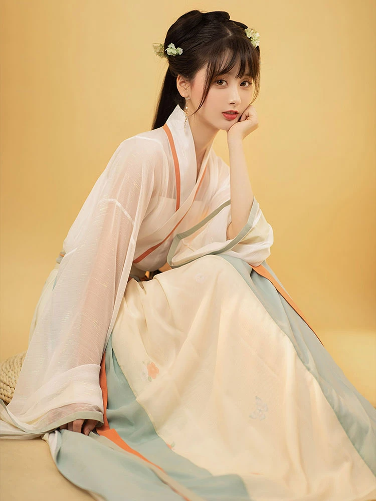 casual early fall hanfu dress