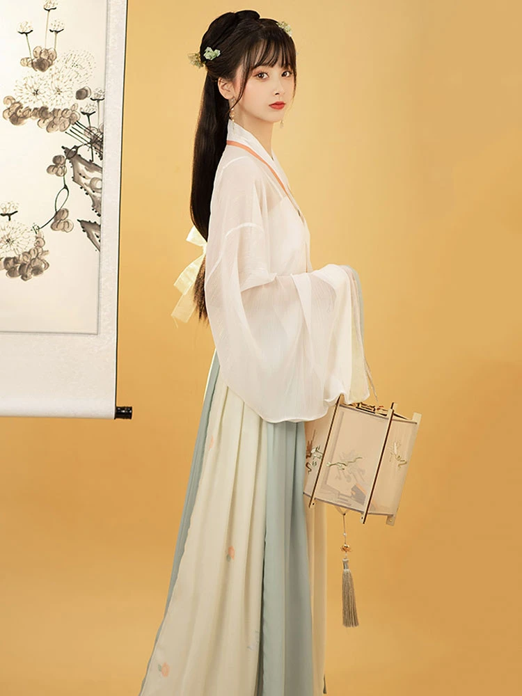 casual early fall hanfu dress
