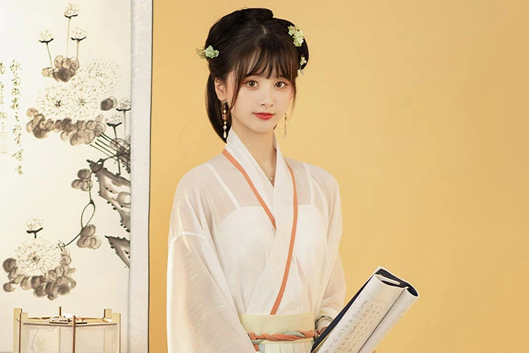 casual early fall hanfu dress