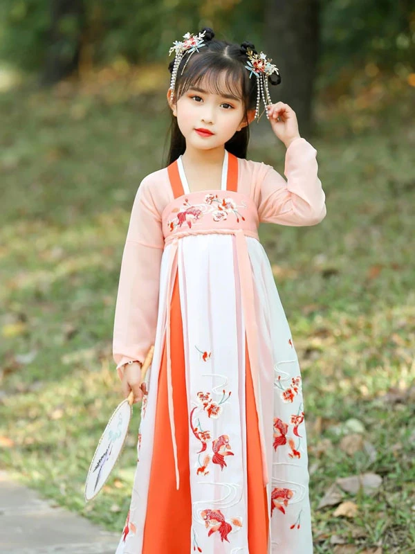 cute children hanfu clothing for boys and girls