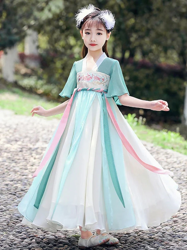 cute children hanfu clothing for boys and girls